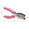 1mm Hole Punch Hole Puncher Paper Punch Punchers with Pink Grip for Craft Paper (Small Circle)